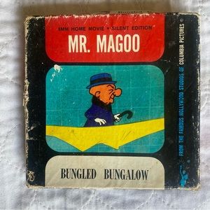 MR. Magoo- Bungled Bungalow.  8mm home movie preowned Columbia pictures
